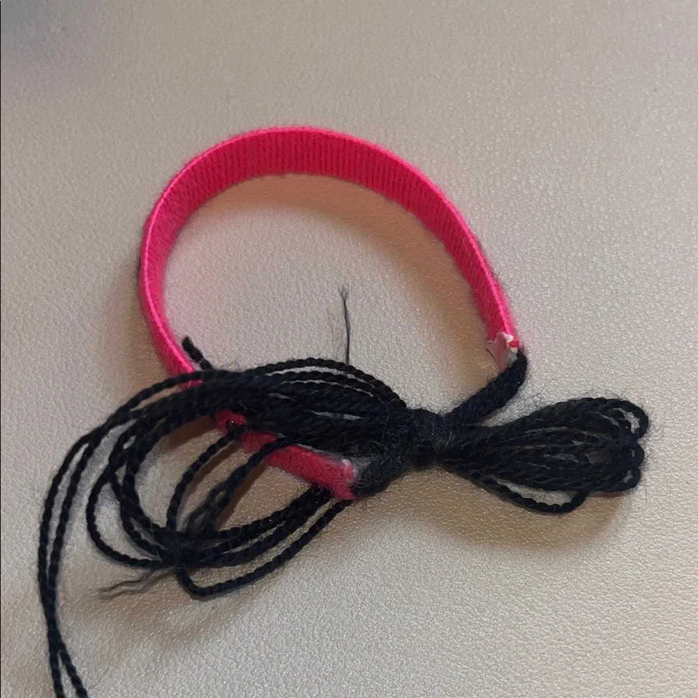 Pink Woven “Ashley” Bracelet